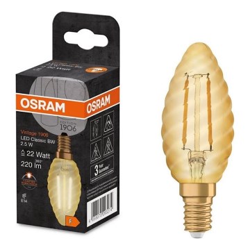LED Крушка VINTAGE E27/2,5W/230V 2400K - Osram
