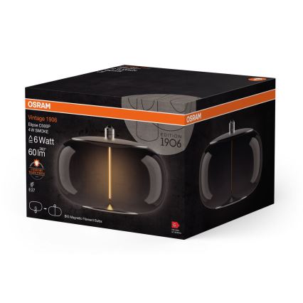 LED Крушка VINTAGE FILAMENT E27/4W/230V 1800K опушен - Osram
