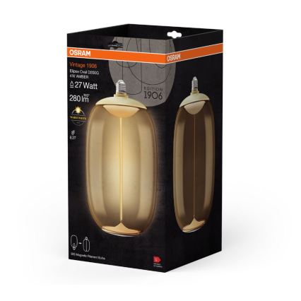 LED Крушка VINTAGE FILAMENT E27/4W/230V 2700K - Osram