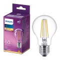 LED Крушка VINTAGE Philips A60 E27/7W/230V 2700K