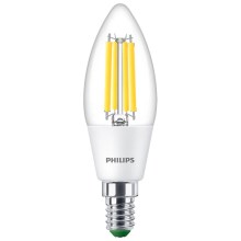 LED Крушка VINTAGE Philips B35 E14/2,3W/230V 4000K