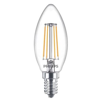 LED Крушка VINTAGE Philips B35 E14/4,3W/230V 2700K