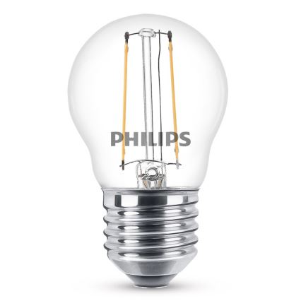 LED Крушка VINTAGE Philips P45 E27/2W/230V 2700K
