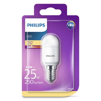 LED Крушка за хладилник Philips E14/3,2W/230V 2700K