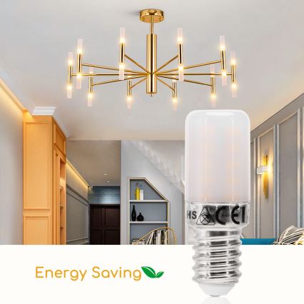 LED Крушка за хладилник T18 E14/3,5W/230V 3000K - Aigostar