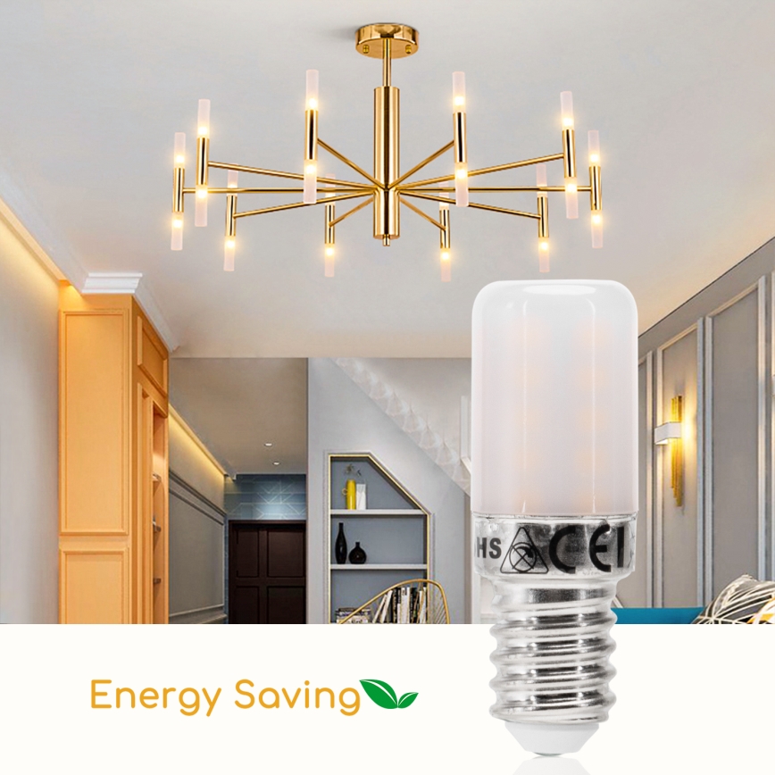 LED Крушка за хладилник T18 E14/3,5W/230V 3000K - Aigostar