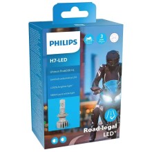 LED Крушка за мотоциклет Philips 11972 U6000 X1 H7 PX26d/20W/12V 5800K
