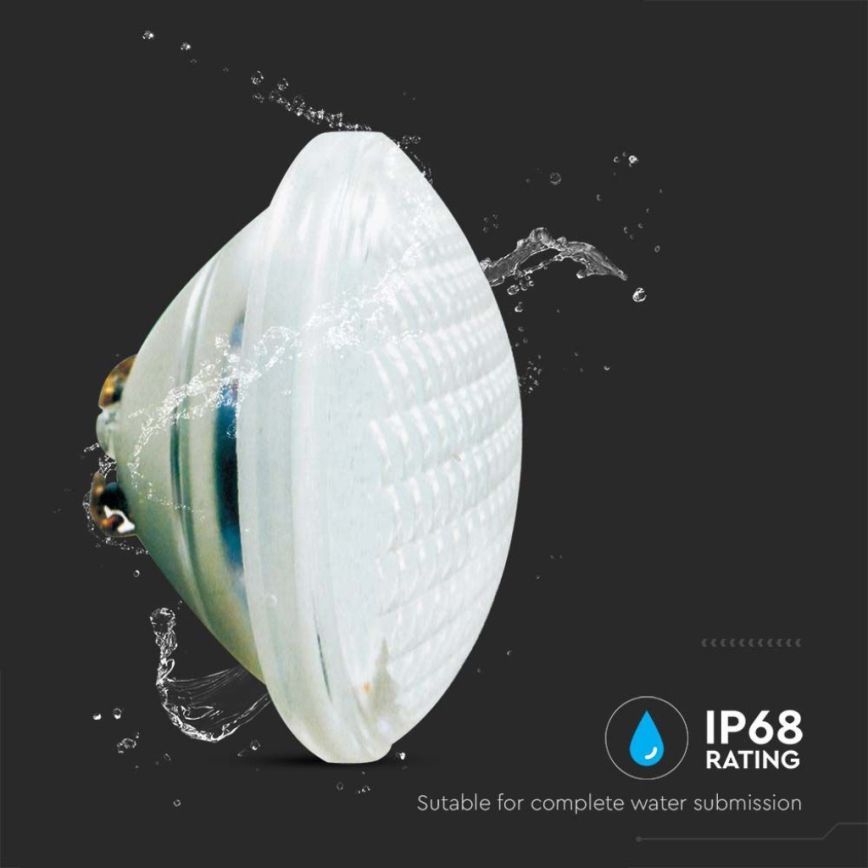 LED Крушка за плувен басейн LED/18W/12V IP68 6500K