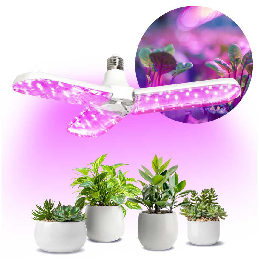 LED Крушка за растения PLANTY E27/24W/230V 1200K