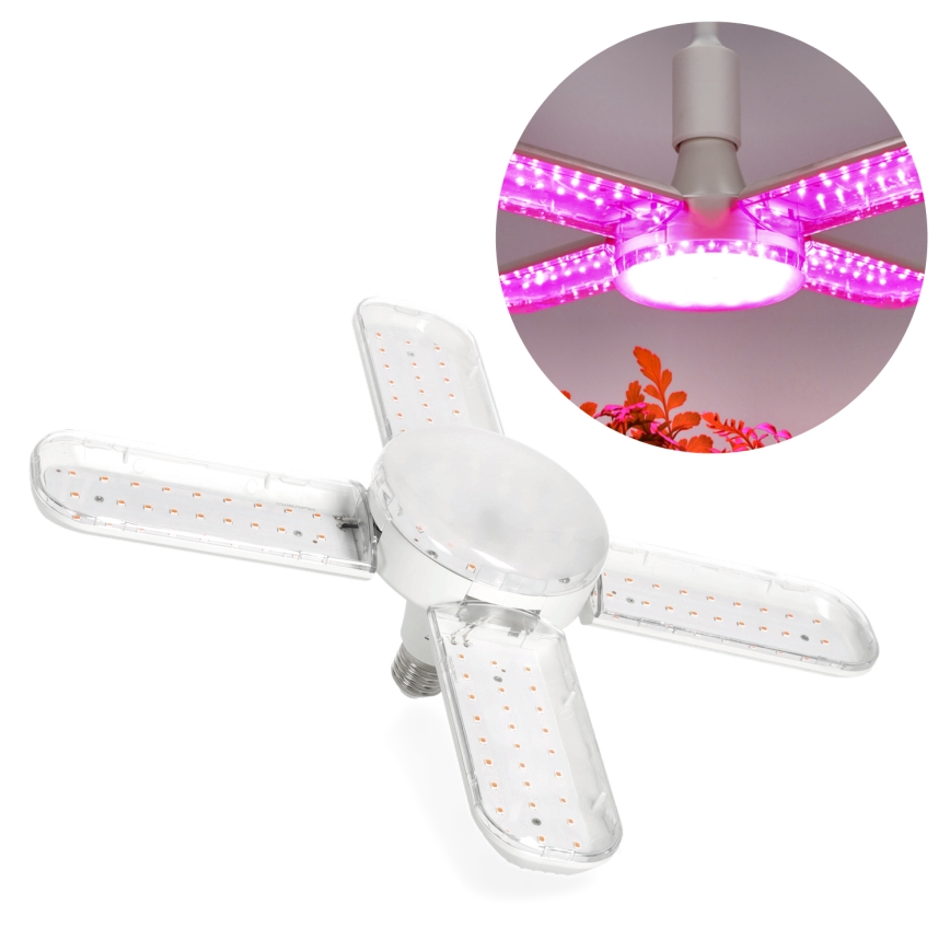 LED Крушка за растения PLANTY E27/24W/230V 1200K