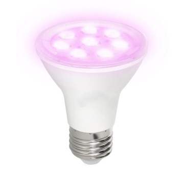 LED Крушка за растения PLANTY E27/7W/230V 1200K бял
