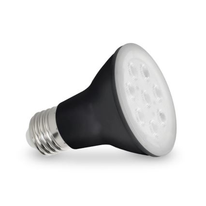 LED Крушка за растения PLANTY E27/7W/230V 1200K черен