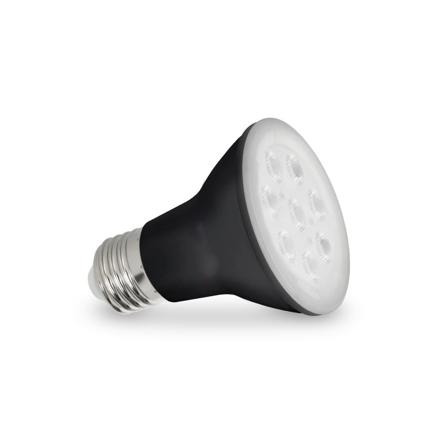 LED Крушка за растения PLANTY E27/7W/230V 1200K черен