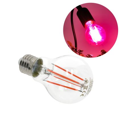 LED Крушка за растения PLANTY E27/8W/230V 1200K