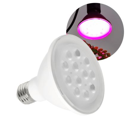 LED Крушка за растения VITABLOOM E27/9W/230V 1200K бял - Brilagi