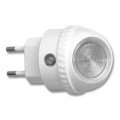 LED ориентационна Лампа за контакт на сензор LED/0,4W/230V