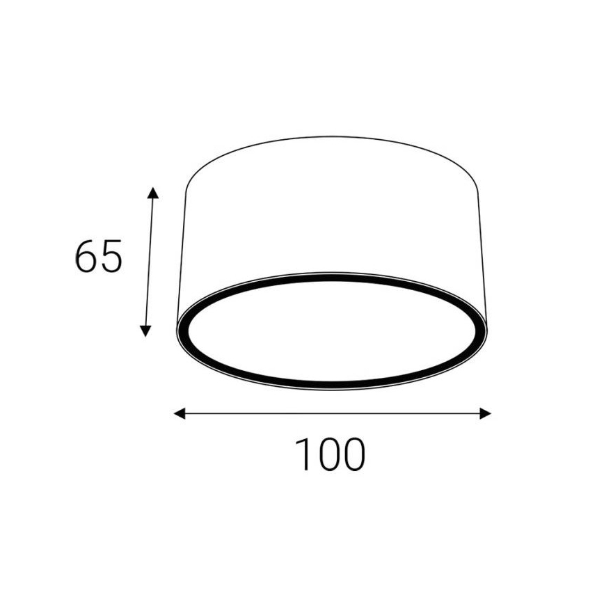 LED2 - Екстериорен спот MEDO GX53/11W/230V антрацит IP54