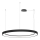 LED2 - LED Димируем пендел BELLA LED/80W/230V 3000K/4000K черен