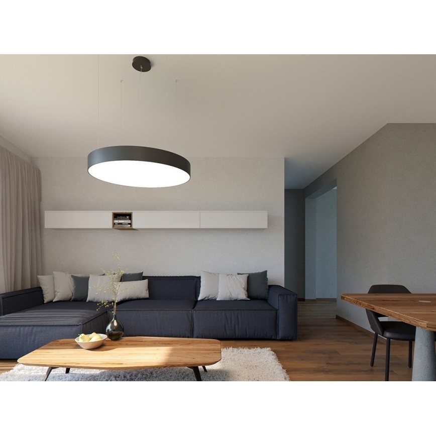 LED2 - LED Димируем пендел MONO LED/100W/230V 3000K/4000K черен