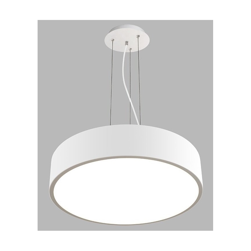 LED2 - LED Димируем пендел MONO LED/60W/230V 3000K/4000K бял