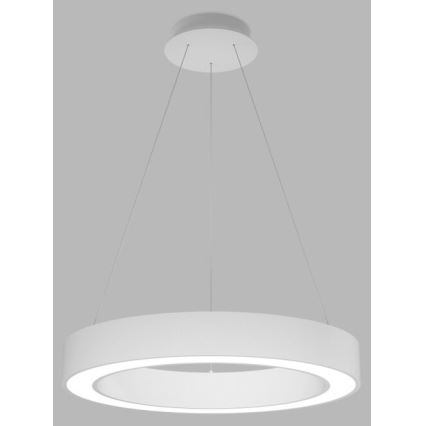 LED2 - LED Димируем пендел SATURN LED/50W/230V 3000K/4000K бял