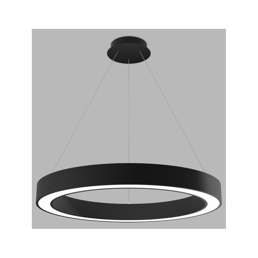 LED2 - LED Димируем пендел SATURN LED/60W/230V 3000K/4000K черен