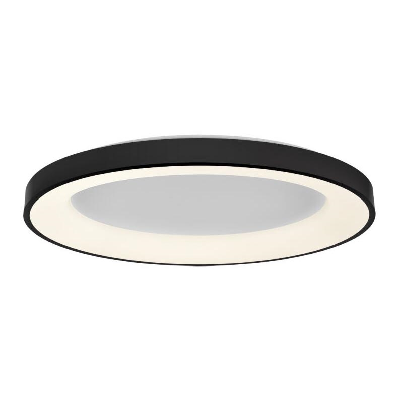 LED2 - LED Димируем плафон BELLA LED/80W/230V 3000K/4000K черен