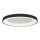 LED2 - LED Димируем плафон BELLA LED/80W/230V 3000K/4000K черен