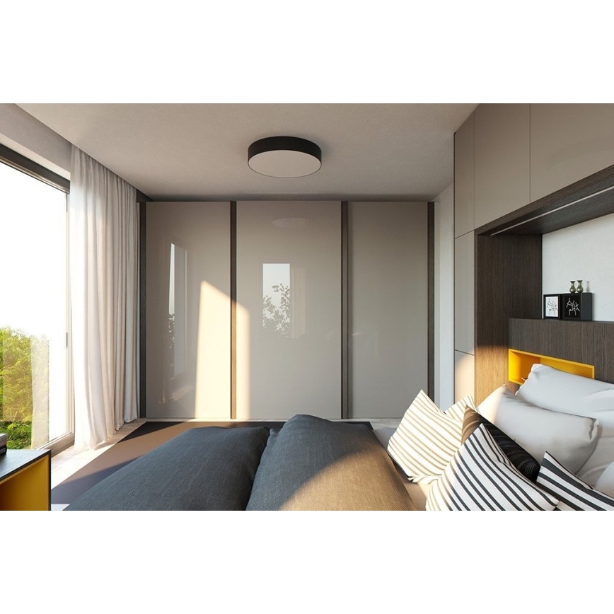 LED2 - LED Димируем плафон MONO LED/153W/230V 3000K/4000K черен