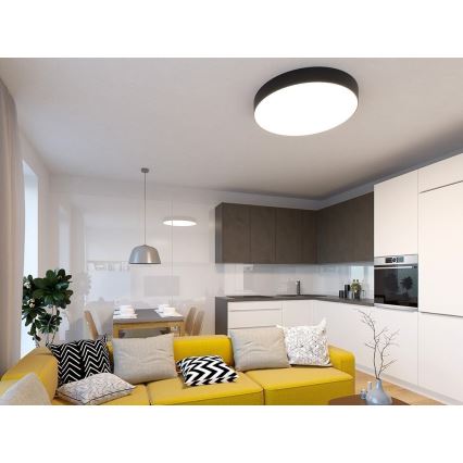 LED2 - LED Димируем плафон MONO LED/60W/230V 3000K/4000K черен