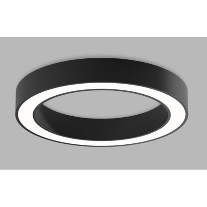 LED2 - LED Димируем плафон SATURN LED/50W/230V 3000K/4000K черен