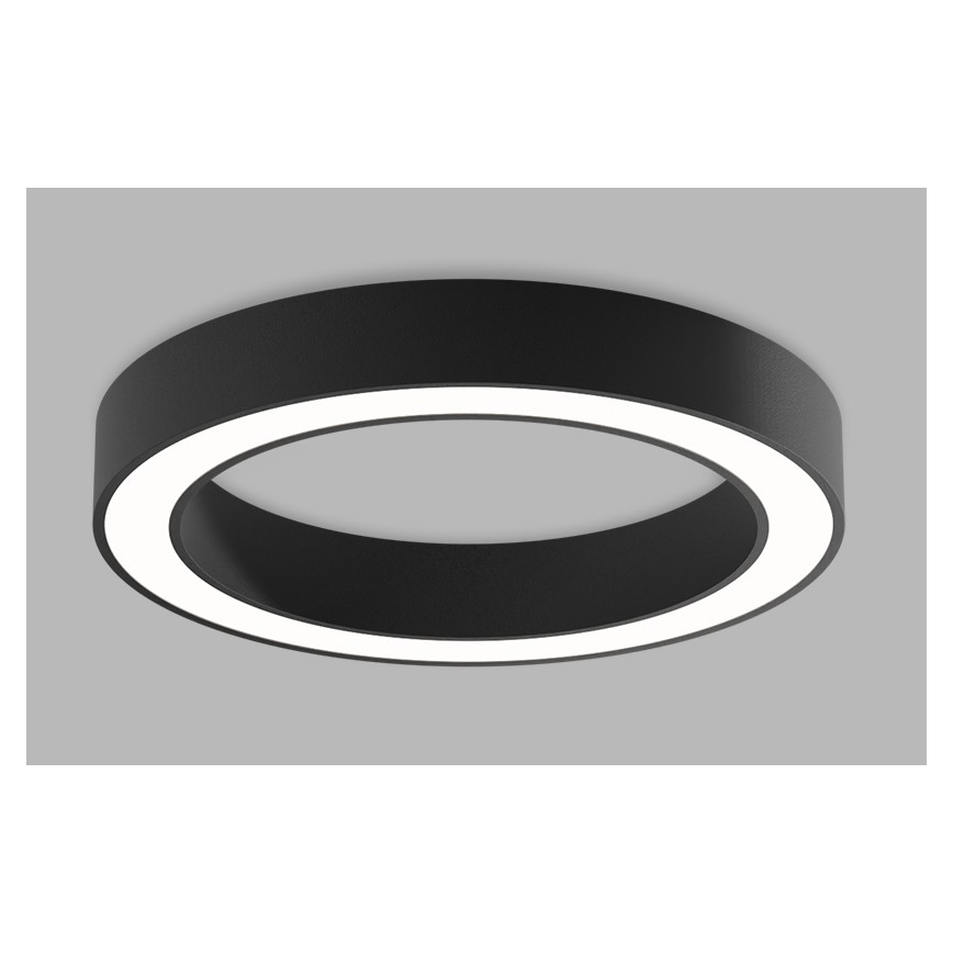 LED2 - LED Димируем плафон SATURN LED/50W/230V 3000K/4000K черен