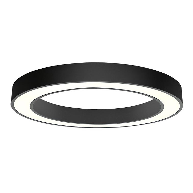 LED2 - LED Димируем плафон SATURN LED/50W/230V 3000K/4000K черен