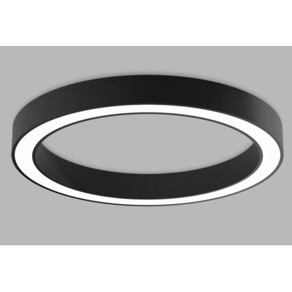 LED2 - LED Димируем плафон SATURN LED/60W/230V 3000K/4000K черен