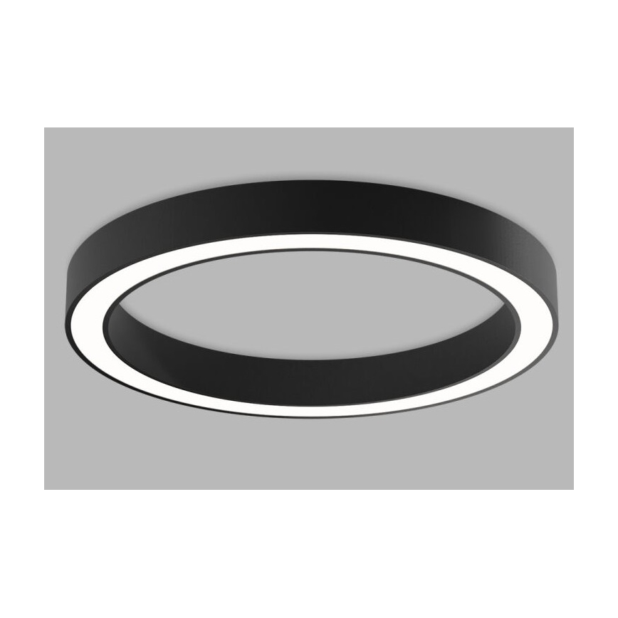 LED2 - LED Димируем плафон SATURN LED/60W/230V 3000K/4000K черен