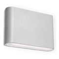 LED2 - LED Екстериорен аплик FLAT 2xLED/3W/230V IP65 3000K/4000K/5700K бял