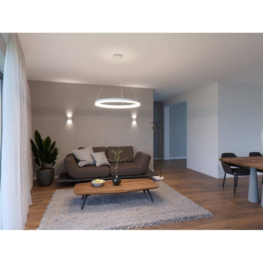 LED2 - LED Екстериорен аплик FLAT 2xLED/3W/230V IP65 3000K/4000K/5700K бял