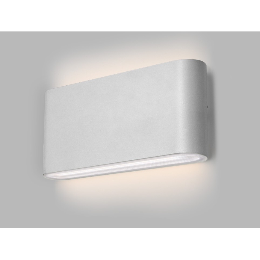 LED2 - LED Екстериорен аплик FLAT 2xLED/5W/230V IP65