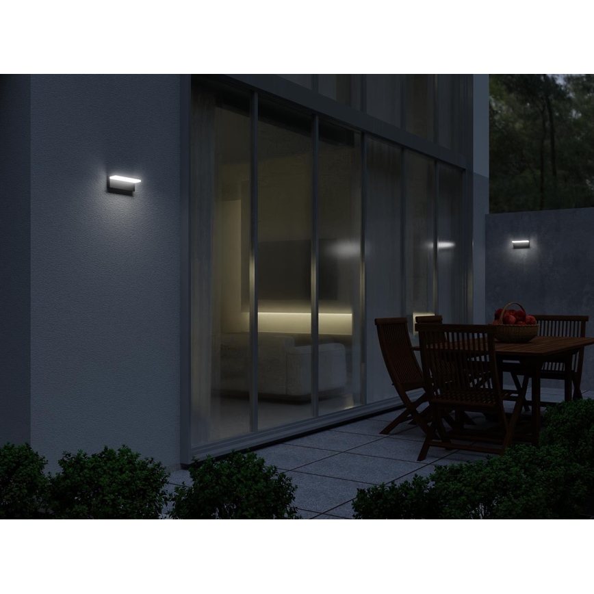 LED2 - LED Екстериорен аплик HUGO LED/9W/230V IP54 3000K/4000K