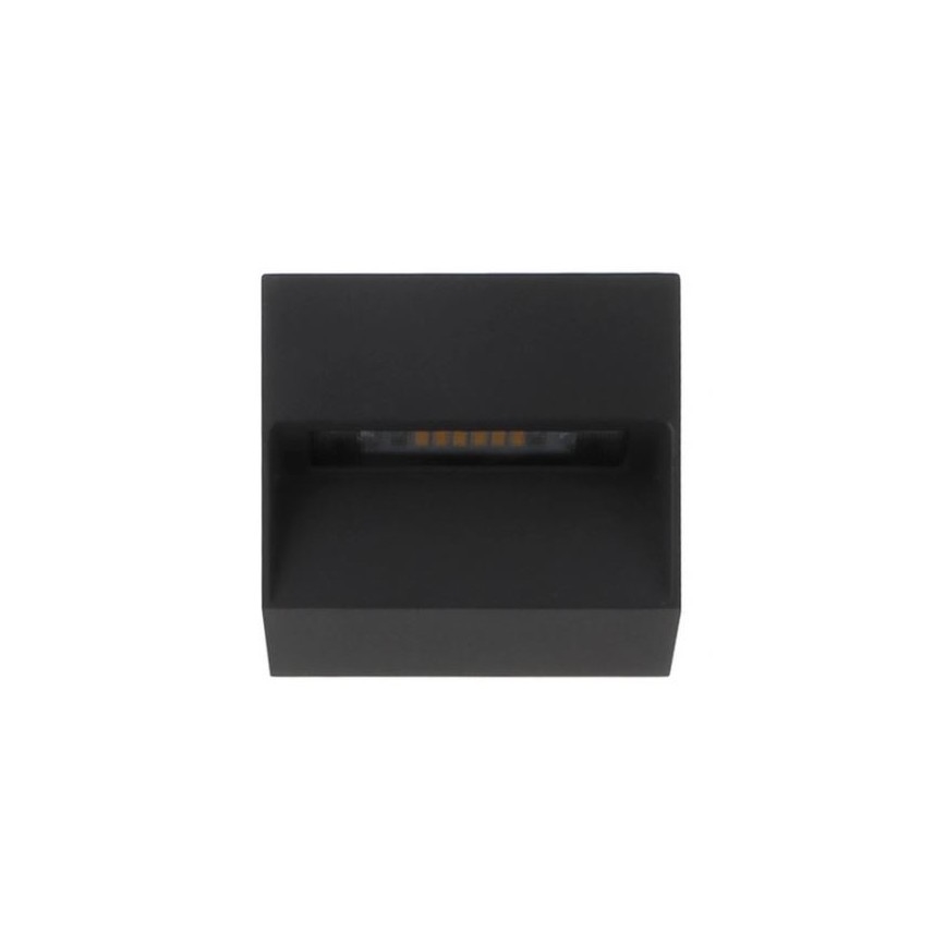 LED2 - LED Екстериорен аплик STEP ON LED/3W/230V антрацит IP54