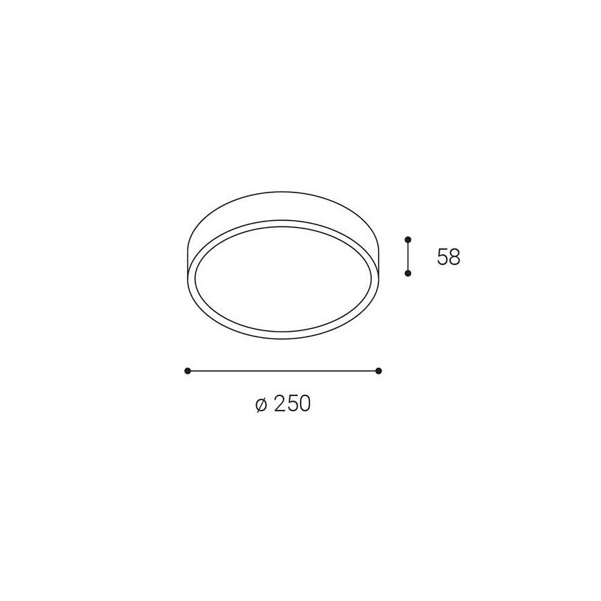 LED2 - LED Екстериорна лампа MIRA LED/18W/230V IP65 бяла