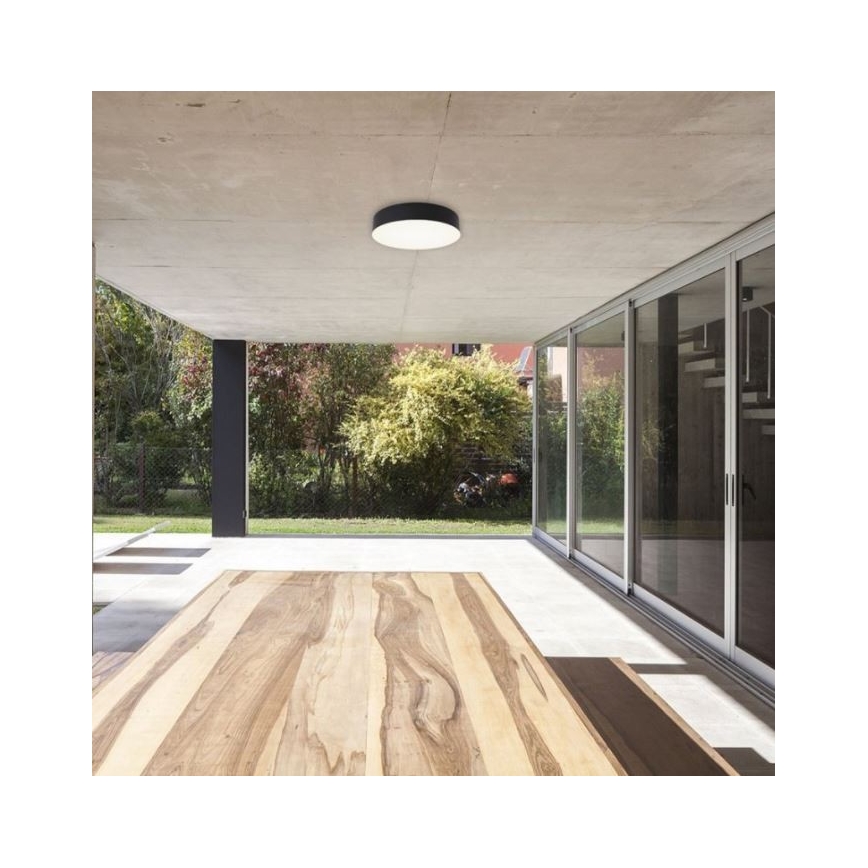 LED2 - LED Екстериорна лампа със сензор DRUM LED/21W/230V IP65 3000K/4000K/6500K