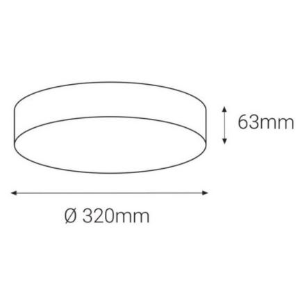 LED2 - LED Екстериорна лампа със сензор DRUM LED/21W/230V IP65 3000K/4000K/6500K