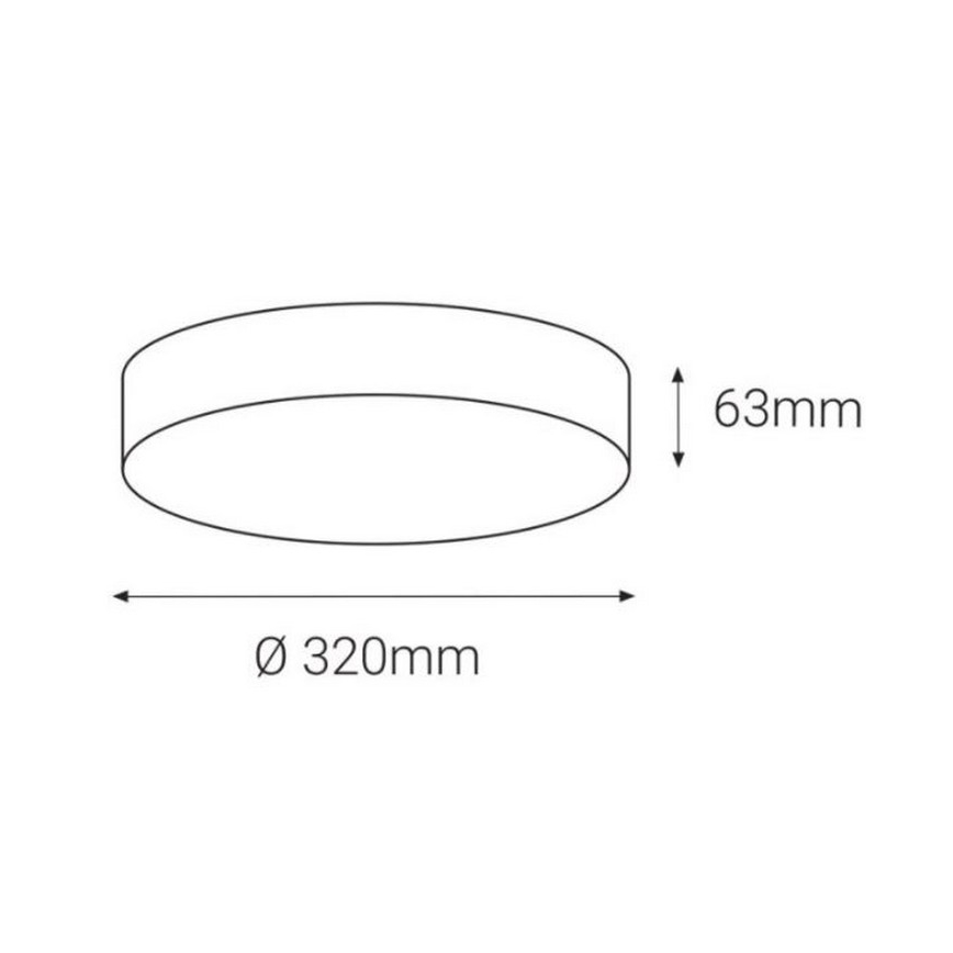 LED2 - LED Екстериорна лампа със сензор DRUM LED/21W/230V IP65 3000K/4000K/6500K