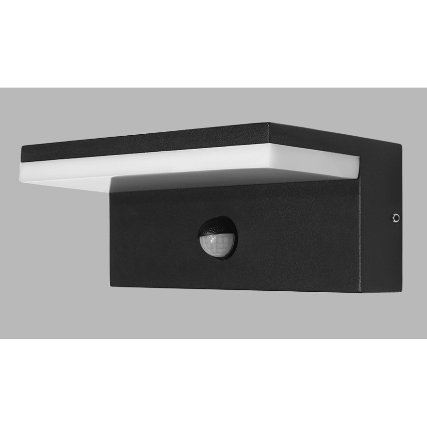 LED2 - LED Екстериорен аплик със сензор HUGO LED/9W/230V IP54 3000K/4000K