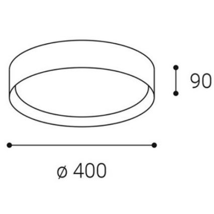 LED2 - LED Лампа MILA LED/30W/230V 3000/4000K