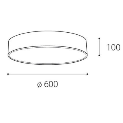 LED2 - LED Лампа MONO LED/60W/230V 3000/4000K бяла