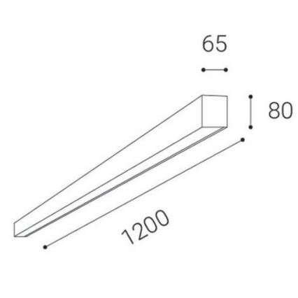 LED2 - LED Лампа за вграждане LINO LED/30W/230V 3000/3500/4000 бяла