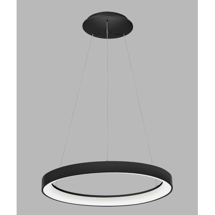 LED2 - LED Пендел BELLA LED/48W/230V 3000K/4000K черен