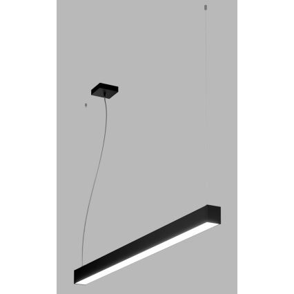 LED2 - LED Пендел NOLI LED/40W/230V 3000K/3500K/4000K черен